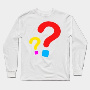 A question mark Long Sleeve T-Shirt